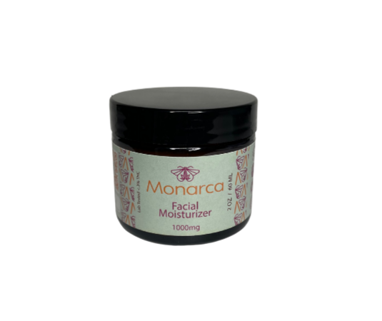 Monarca CBD Facial Moisturizer - 1000mg